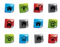 Web icon sticker series Royalty Free Stock Photo
