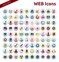 Web Icons Royalty Free Stock Photo