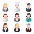 Web Icons - Professional People Royalty Free Stock Photo