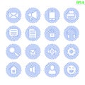 Web icons set 3 Royalty Free Stock Photo