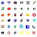 Web icons