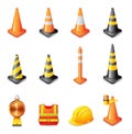 Web Icons - Traffic Warning Sign Royalty Free Stock Photo