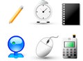 Web and internet Icons Royalty Free Stock Photo