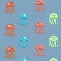 Jellyfishes pattern