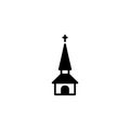 Line icon. Church, temple