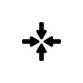 Line icon. Four arrows