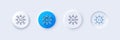 Web3 line icon. Web 3.0 internet technology sign. Line icons. Vector