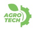 Logo template for agro company. vector isolated icon