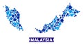 Malaysia Map Links Mosaic