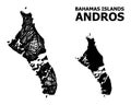 Web Map of Bahamas - Andros Island