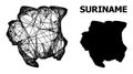Web Map of Suriname