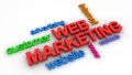 Web Marketing Concept Royalty Free Stock Photo