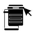 web menu, click, menu, nav bar, menu scrolling icon
