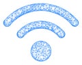Web Mesh Wi-Fi Source Vector Icon Royalty Free Stock Photo