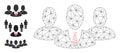 Web Net Boss Group Vector Icon and Source Icons Royalty Free Stock Photo