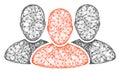 Web Net User Group Vector Icon Royalty Free Stock Photo
