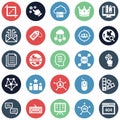 Web and Optimization Isolated Vector Icons Set which can easily modify or edit Royalty Free Stock Photo