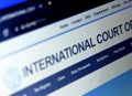 International Court of Justice (ICJ)