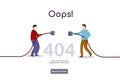 404 web page Not found error Royalty Free Stock Photo