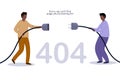 404 web page Not found error Royalty Free Stock Photo
