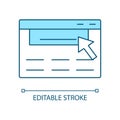 Web page RGB color icon Royalty Free Stock Photo