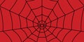 Web pattern on red background Royalty Free Stock Photo