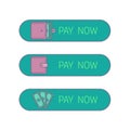 Web payment button