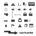 Web , Pc and Mobile Icons set