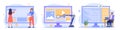 Web programming abstract concept Royalty Free Stock Photo