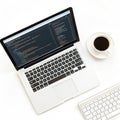 Web Programming isolated on white background
