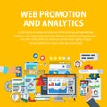 Web promotion and analytics of information. Internet commerce, social networks, interaction with users. Statistics, audit and anal