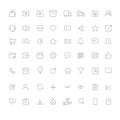 Web shop app icons