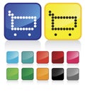 Web shopping cart buttons Royalty Free Stock Photo