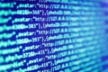 Web site codes on computer monitor.