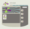 Web site layout