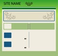 Web site layout