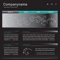 Web site template