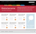 Web site template