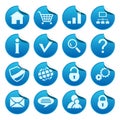 Web stickers Royalty Free Stock Photo