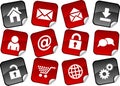 Web stickers. Royalty Free Stock Photo
