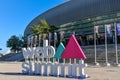 Web Summit logo outside the Altice Arena