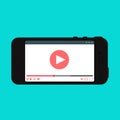 Web Template of Smartphone Video Form