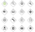 Web tools icon set Royalty Free Stock Photo