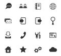 Web tools icon set Royalty Free Stock Photo