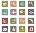 Web tools icon set Royalty Free Stock Photo