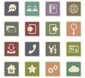 Web tools icon set Royalty Free Stock Photo