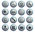 Web tools icon set Royalty Free Stock Photo