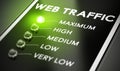 Web Traffic Royalty Free Stock Photo