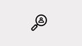Web and UI Basic Search Icon for Professional Design Projects