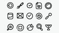 Web and UI Basic Search Icon for Professional Design Projects